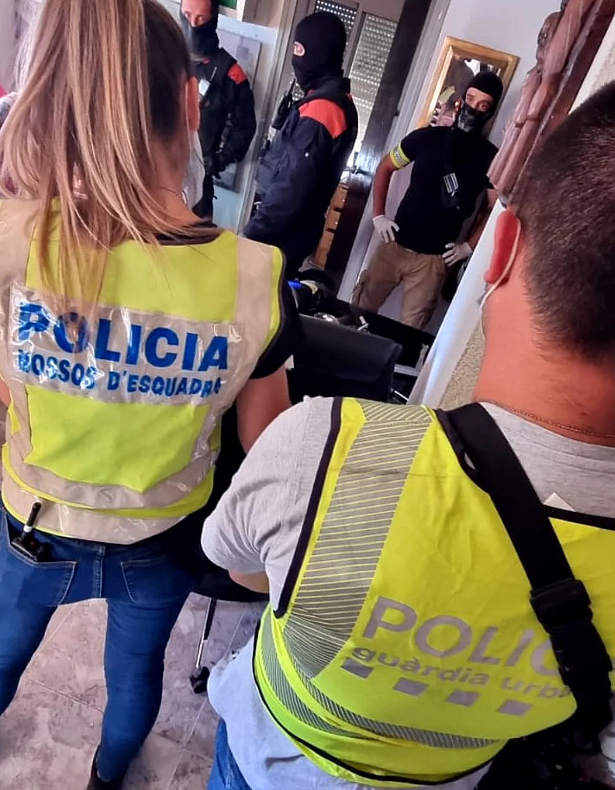 Más de 7 kilos de droga en operación conjunta de Barcelona